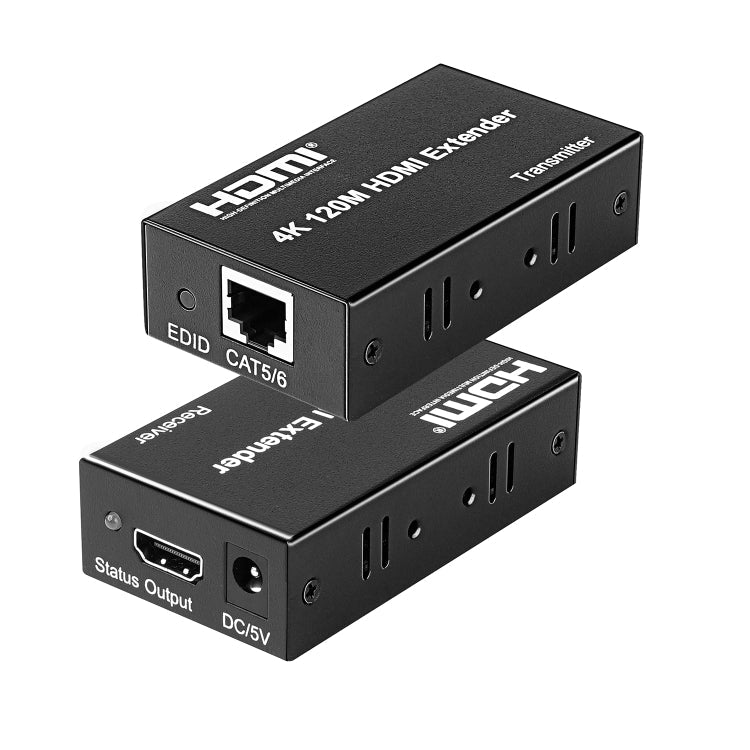 Lisslune | 4K HDMI to RJ45 Network Extender, Transmission Distance: 120m(EU Plug)