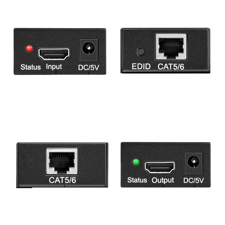 Lisslune | 4K HDMI to RJ45 Network Extender, Transmission Distance: 120m(EU Plug)