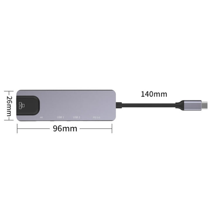 Lisslune | Onten OTN-UC920S USB-C / Type-C Portable Multifunctional HUB Docking Station