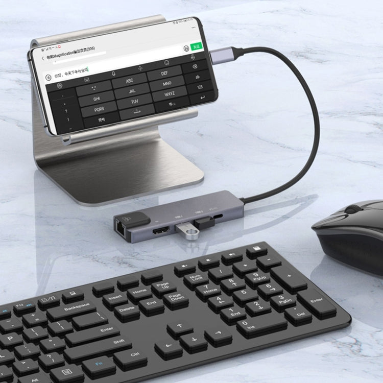 Lisslune | Onten OTN-UC920S USB-C / Type-C Portable Multifunctional HUB Docking Station