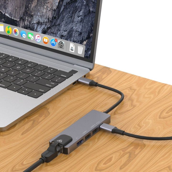 Lisslune | Onten OTN-UC920S USB-C / Type-C Portable Multifunctional HUB Docking Station