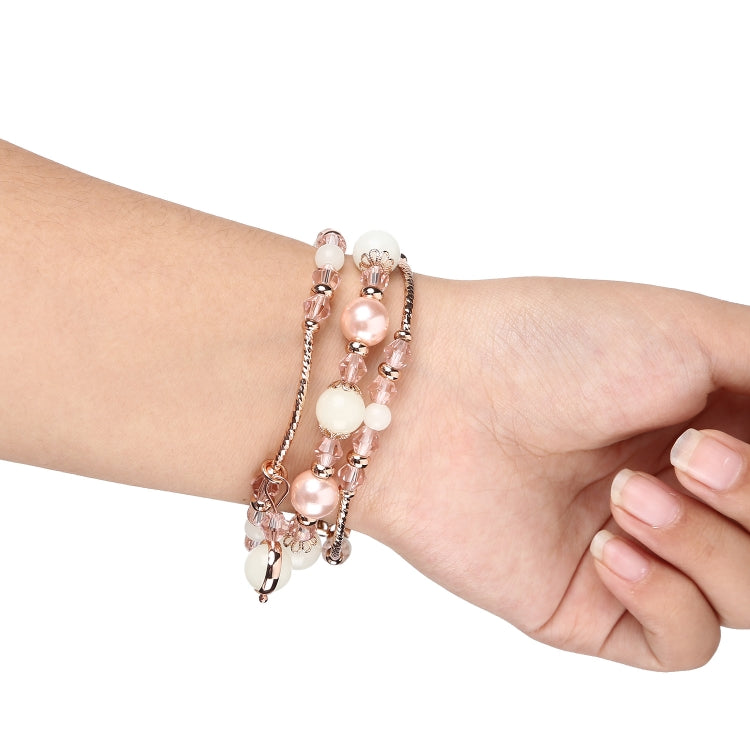 Lisslune | For Apple Watch 5 & 4 40mm / 3 & 2 & 1 38mm Glowing Agate Watch Band (Rose Gold)