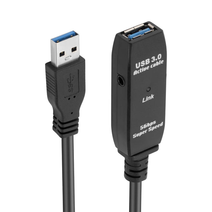 Lisslune | USB 3.0 Male to Female Data Sync Super Speed Extension Cable, Length: 5m