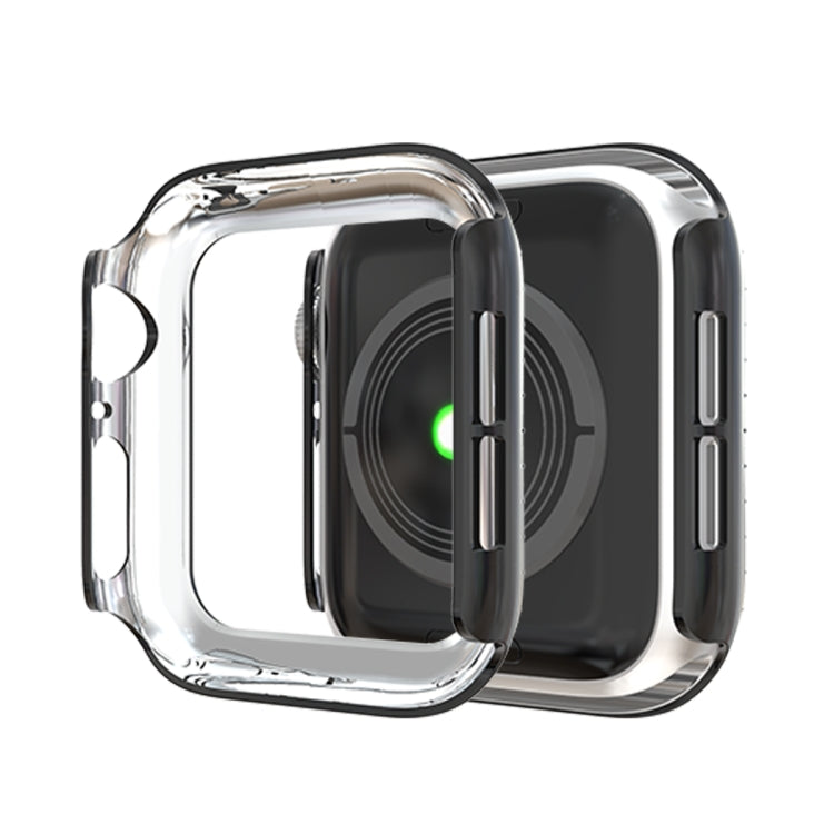 Lisslune | For Apple Watch Series 3 & 2 & 1 42mm Double Row Diamonds PC Protective Case (Black)
