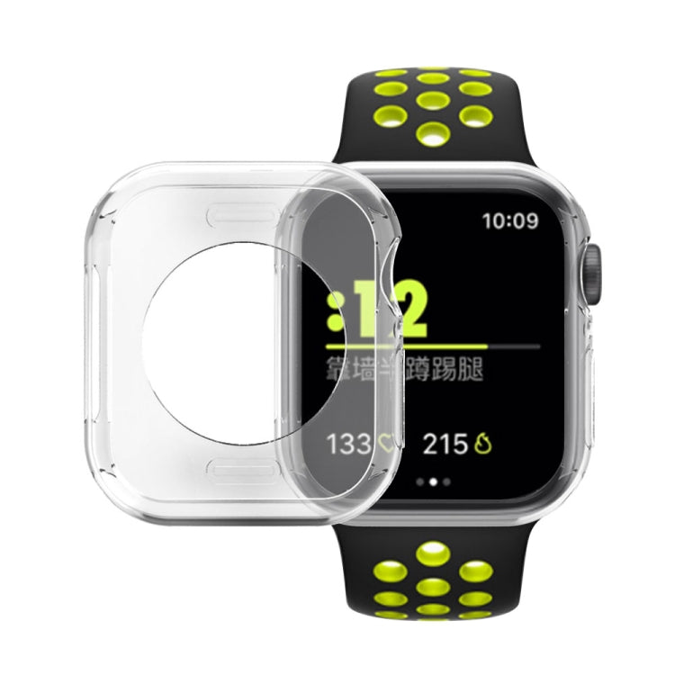 Lisslune | For Apple Watch Series 3 & 2 & 1 38mm Plating TPU Round Hole Hollow Protection Case (Transparent)