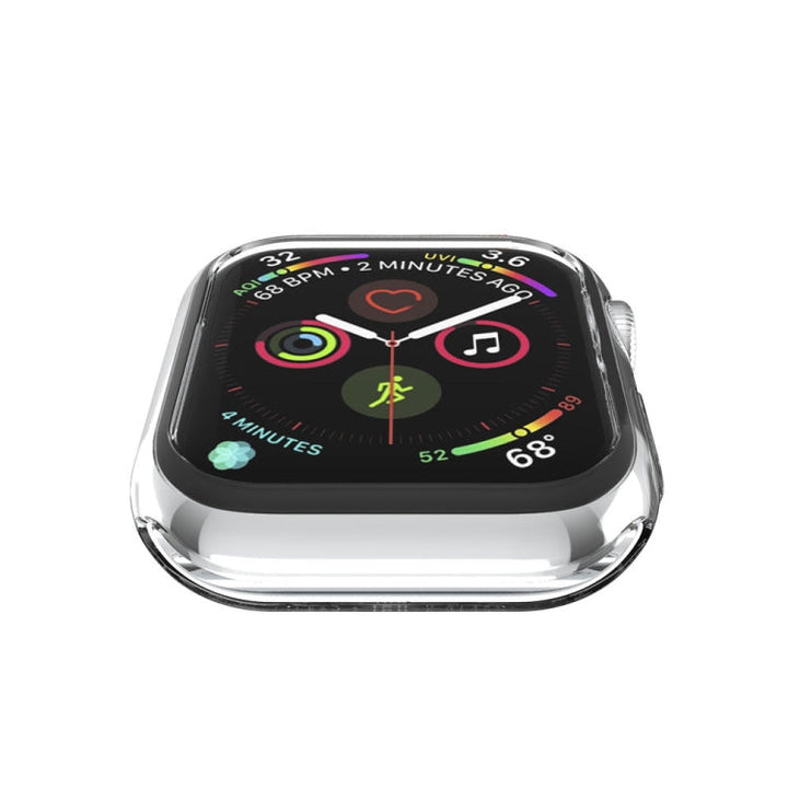 Lisslune | For Apple Watch Series 3 & 2 & 1 38mm Plating TPU Round Hole Hollow Protection Case (Transparent)