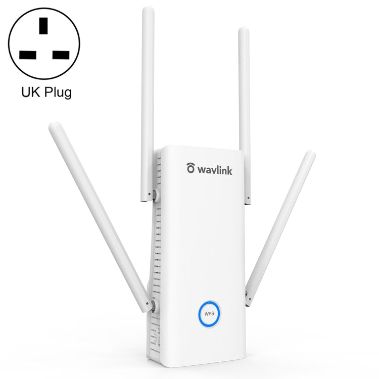 Lisslune | Wavlink AERIAL D4X AX1800Mbps Dual-Band WiFi Signal Booster WiFi6 Extender (UK Plug)