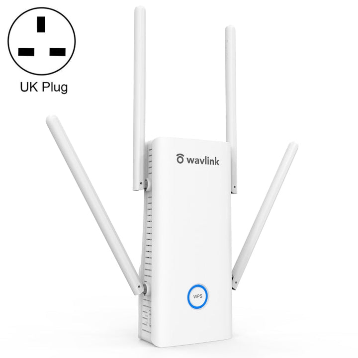 Lisslune | Wavlink AERIAL D4X AX1800Mbps Dual-Band WiFi Signal Booster WiFi6 Extender (UK Plug)
