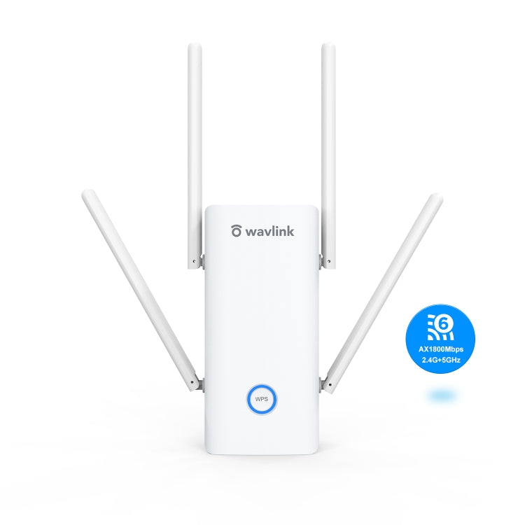 Lisslune | Wavlink AERIAL D4X AX1800Mbps Dual Frequency WiFi Signal Amplifier WiFi6 Extender (US Plug)