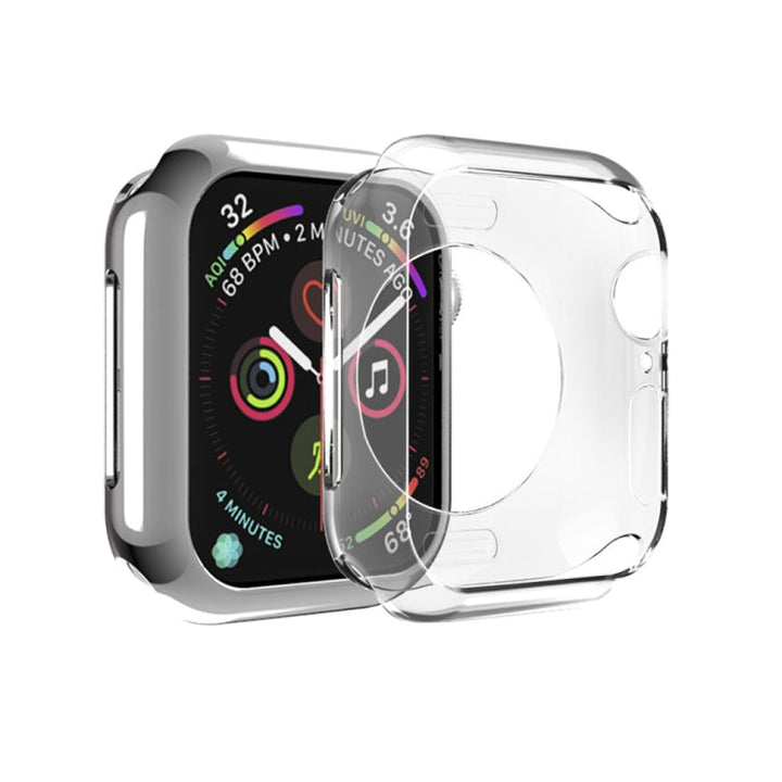 Lisslune | For Apple Watch Series 3 & 2 & 1 42mm Plating TPU Round Hole Hollow Protective Case (Transparent)