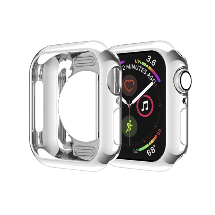 Lisslune | For Apple Watch Series 3 & 2 & 1 42mm Coating TPU Round Hole Refrigerator Protective Case (Silver)