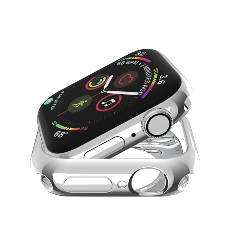 Lisslune | For Apple Watch Series 3 & 2 & 1 42mm Coating TPU Round Hole Refrigerator Protective Case (Silver)