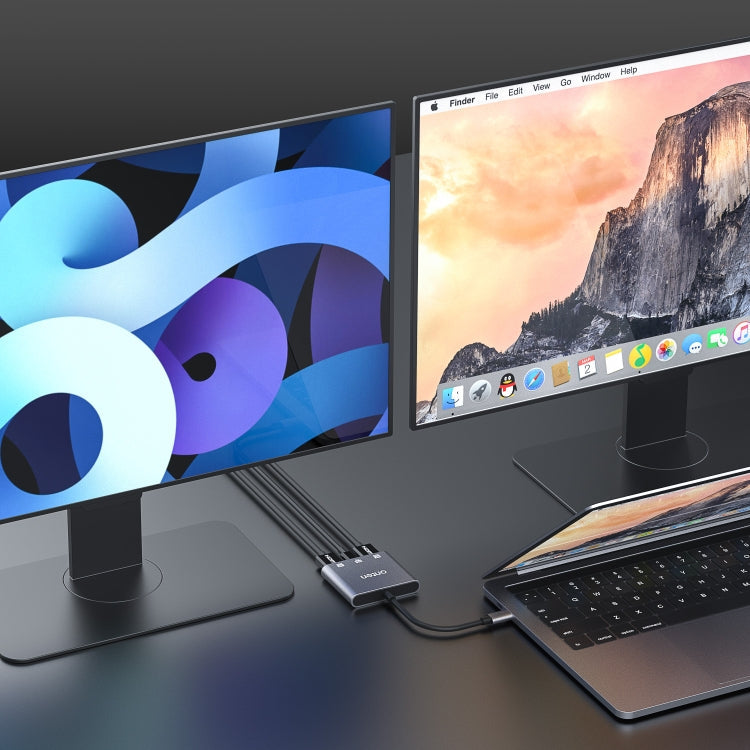Lisslune | Onten 9175S 3 in 1 USB-C / Type-C to HDMI Adapter (Gray)