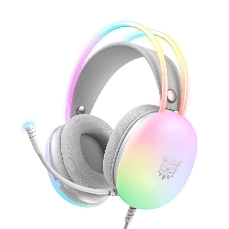 Lisslune | ONIKUMA X25 RGB Gaming Headset with Cable (Gray)