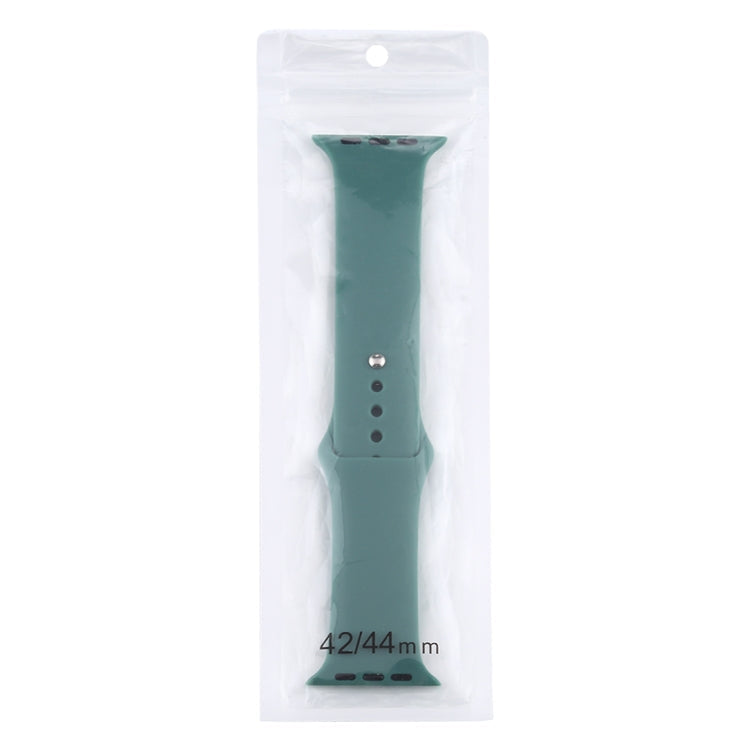 Lisslune | For Apple Watch Ultra 49mm & Watch Ultra 2 49mm / Series 9 & 8 & 7 45mm / SE 3 & SE 2 & 6 & SE & 5 & 4 44mm / 3 & 2 & 1 42mm Silicone Watch Strap, Long Section (Men) (Citrus Color)