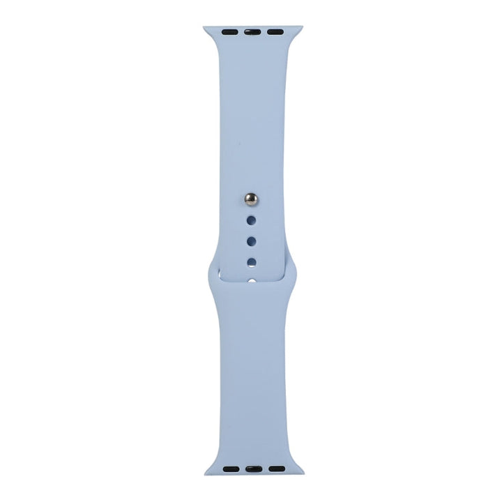 Lisslune | For Apple Watch Series 9&8&7 41mm / SE 3&SE 2&6&SE&5&4 40mm / 3&2&1 38mm Silicone Watch Band, Short Section (female)(Lilac Purple)