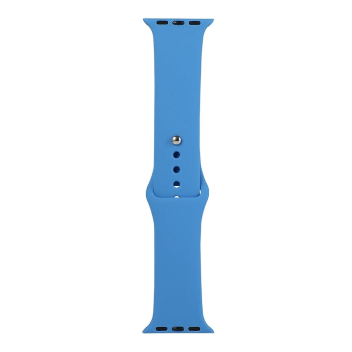Lisslune | For Apple Watch Ultra 49mm&Watch Ultra 2 49mm / Series 9&8&7 45mm / SE 3&SE 2&6&SE&5&4 44mm / 3&2&1 42mm Silicone Watch Band, Short Section (Female)(Wave Color)