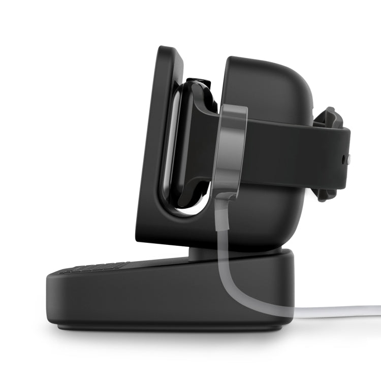 Lisslune | For Apple Watch 44/42/40/38mm Retro Watch Stand Holder (Black)