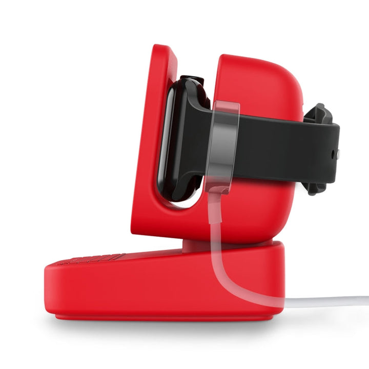 Lisslune | For Apple Watch 44/42/40/38mm Retro Watch Stand Holder (Red)
