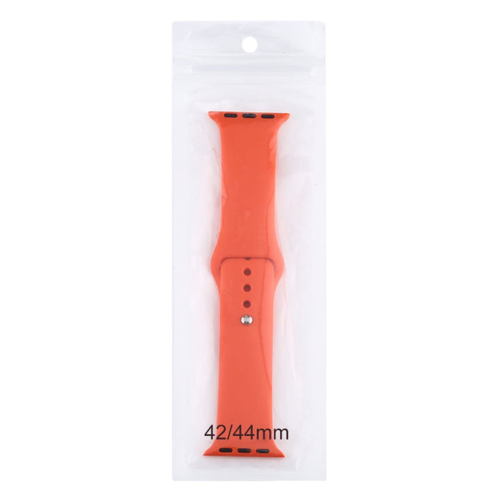 Lisslune | For Apple Watch Ultra 49mm&Watch Ultra 2 49mm / Series 9&8&7 45mm / SE 3&SE 2&6&SE&5&4 44mm / 3&2&1 42mm Silicone Watch Band, Short Section (female)(Blue Gray)