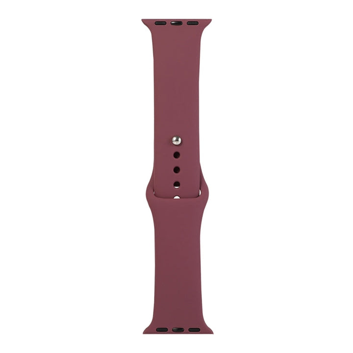 Lisslune | For Apple Watch Ultra 49mm & Watch Ultra 2 49mm / Series 9 & 8 & 7 45mm / SE 3 & SE 2 & 6 & SE & 5 & 4 44mm / 3 & 2 & 1 42mm Silicone Watch Band, Long Section (Men) (Purple Blue)