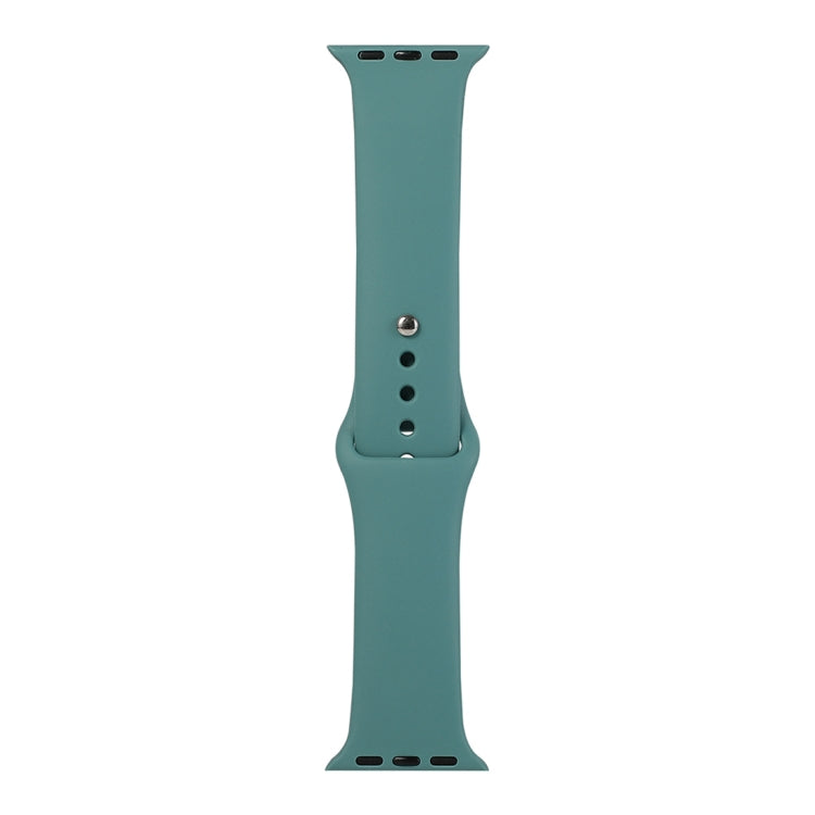 Lisslune | For Apple Watch Series 9&8&7 41mm / SE 3&SE 2&6&SE&5&4 40mm / 3&2&1 38mm Silicone watch strap, short section (women)(cactus)