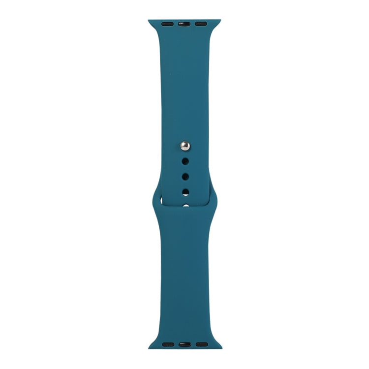 Lisslune | For Apple Watch Ultra 49mm&Watch Ultra 2 49mm / Series 9&8&7 45mm / SE 3&SE 2&6&SE&5&4 44mm / 3&2&1 42mm Silicone Watch Band, Short Section (Women)(Star Blue)