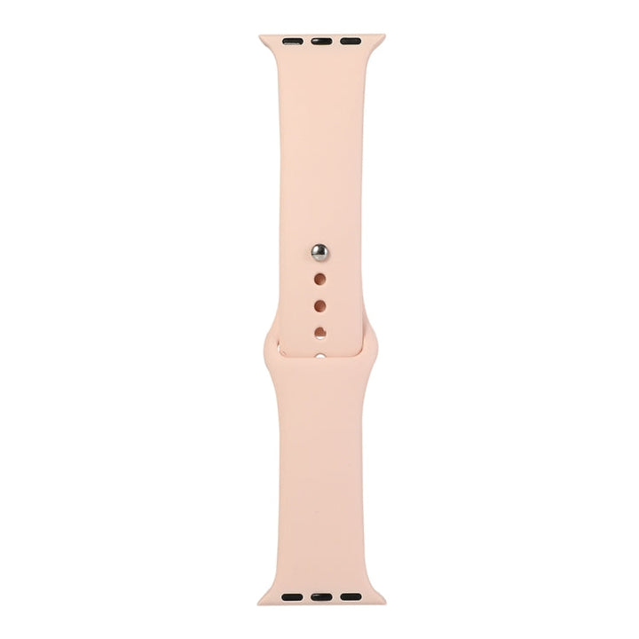 Lisslune | For Apple Watch Ultra 49mm&Watch Ultra 2 49mm / Series 9&8&7 45mm / SE 3&SE 2&6&SE&5&4 44mm / 3&2&1 42mm Silicone Watch Strap, Short Section (Ladies)(Grapefruit)