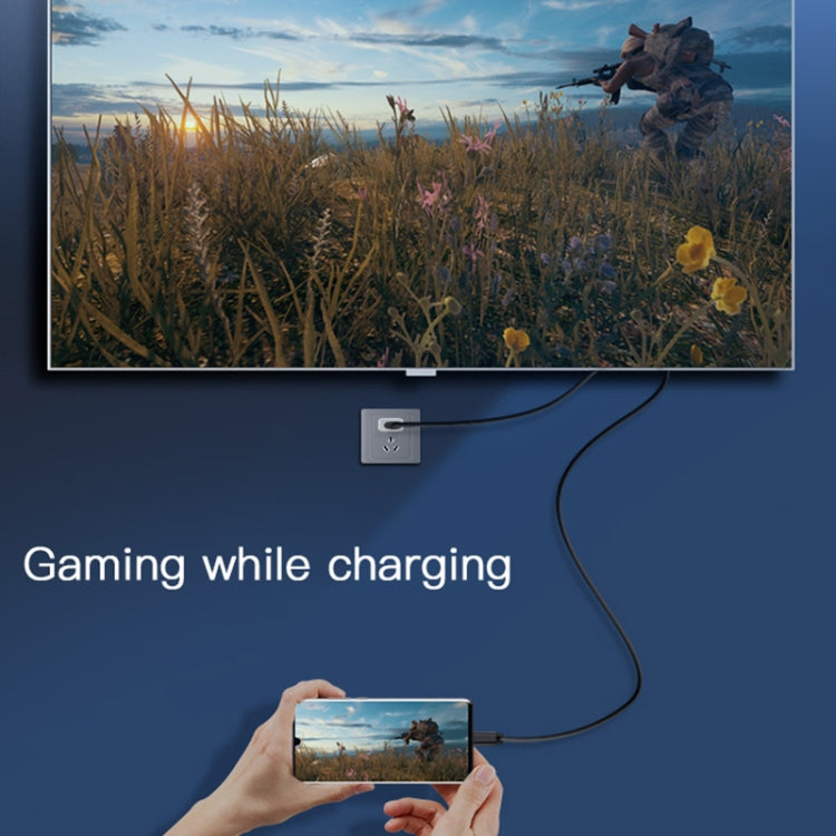 Lisslune | Yesido HM03 USB-C / Type-C to HDMI Adapter Cable, Length: 1.8m