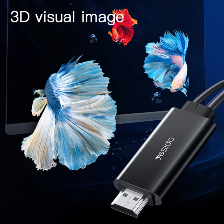 Lisslune | Yesido HM03 USB-C / Type-C to HDMI Adapter Cable, Length: 1.8m