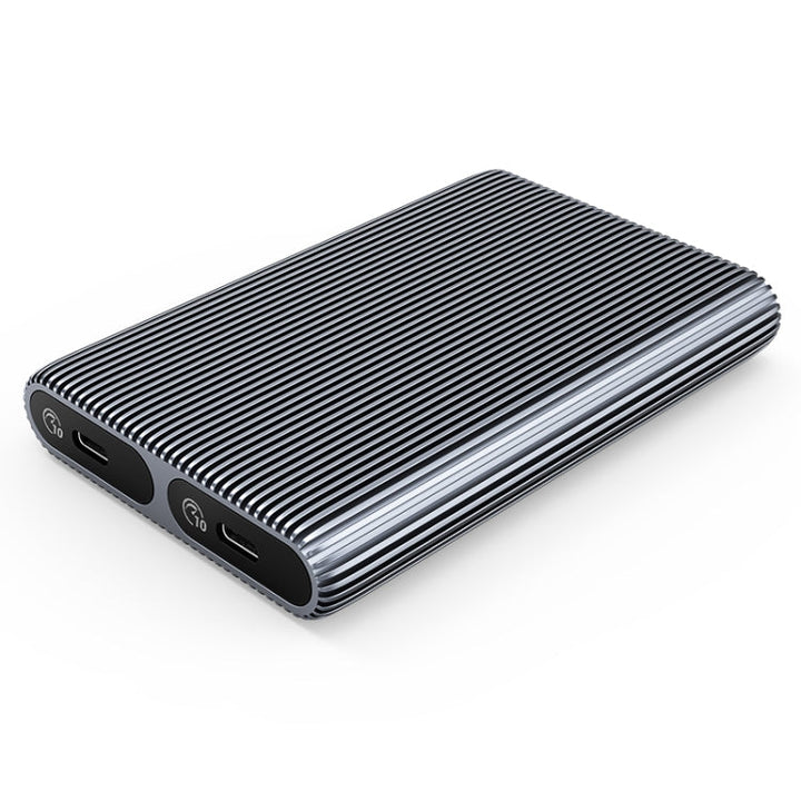 Lisslune | ORICO AM2C3-2N Dual-Bay M.2 NVME + NVME SSD Enclosure (Gray)
