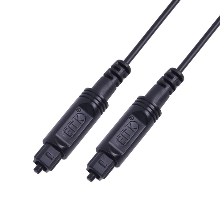 Lisslune | 25m EMK OD2.2mm Digital Audio Optical Fiber Cable Plastic Speaker Balance Cable (Black)