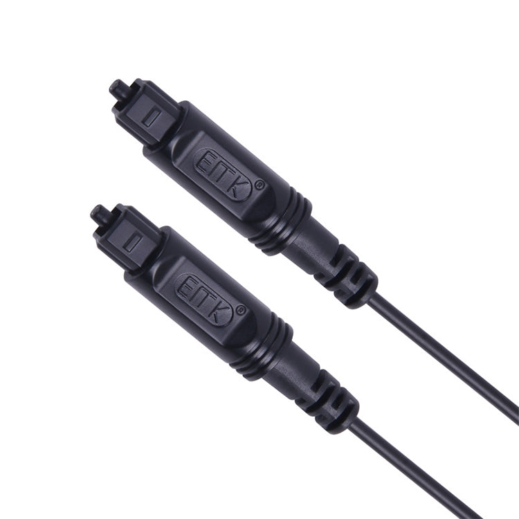 Lisslune | 25m EMK OD2.2mm Digital Audio Optical Fiber Cable Plastic Speaker Balance Cable (Black)