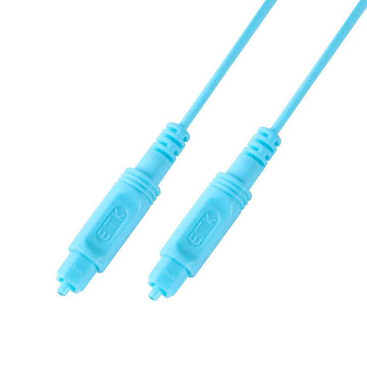 Lisslune | 25m EMK OD2.2mm Digital Audio Optical Fiber Cable Plastic Speaker Balance Cable (Sky Blue)
