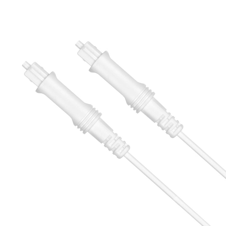 Lisslune | 25m EMK OD2.2mm Digital Audio Optical Cable Plastic Speaker Balanced Cable (White)