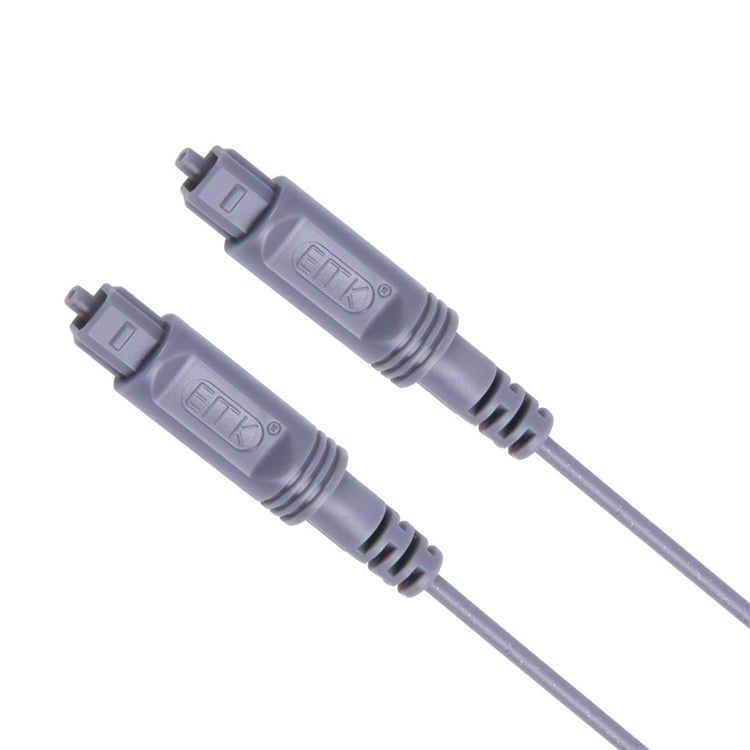 Lisslune | 30m EMK OD2.2mm Digital Audio Optical Fiber Cable Plastic Speaker Balance Cable (Silver Gray)