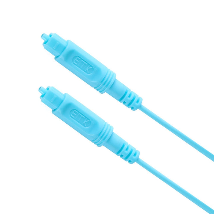 Lisslune | 30m EMK OD2.2mm Digital Audio Optical Fiber Cable Plastic Speaker Balance Cable (Sky Blue)