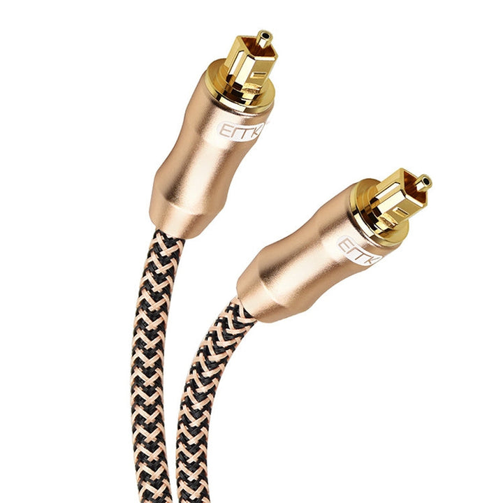 Lisslune | 30m EMK OD6.0mm gold-plated TV Digital Audio optical fiber connection cable