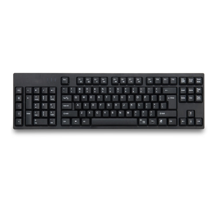 Lisslune | Wired USB Left-Handed Keyboard with Dual HUB Function (Black)