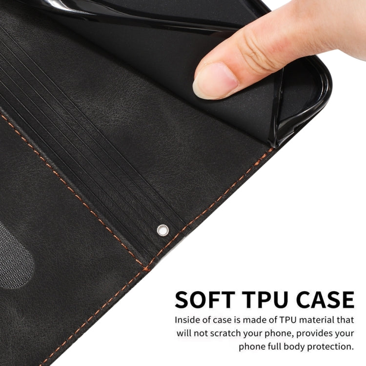 Lisslune | For iPhone 13 Pro Max Dream Triangle Leather Phone Case with Shoulder Strap (Black)