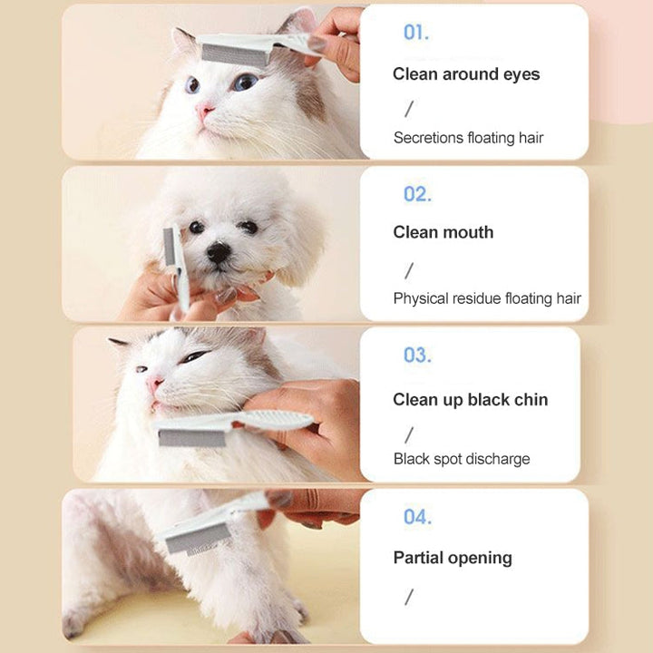 Pet Dog Cat Flea Removal Dense Tooth Beauty Comb 18cm