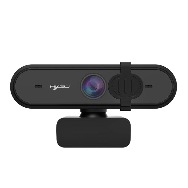 Lisslune | HXSJ S6 HD 1080P 95 Degree Wide Angle High Resolution Computer Camera with Microphone (Black)
