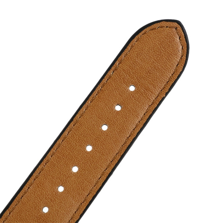 Lisslune | For Apple Watch Series 8&7 41mm / SE 2&6&SE&5&4 40mm / 3&2&1 38mm Crocodile texture Leather Wristband (Blue)