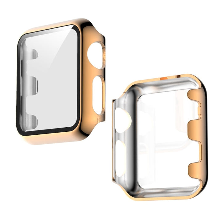 Lisslune | For Apple Watch Series 3 & 2 & 1 38mm Full Protection Coating Glass Case (Rose Gold)