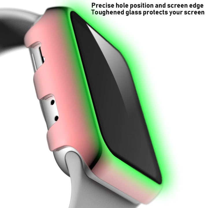 Lisslune | For Apple Watch Series 3 & 2 & 1 42mm Full Protection Glass Cover (Pink)