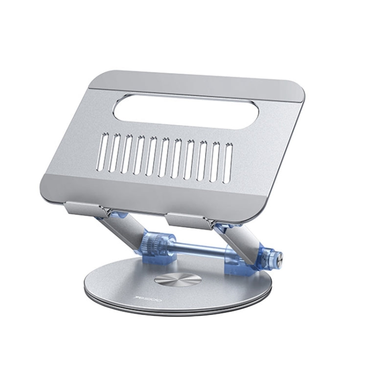 Lisslune | Yesido LP06 Foldable Laptop Rotating Stand (Silver)