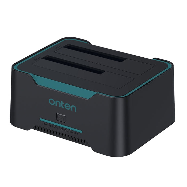 Lisslune | Onten UHD6 Dual Bay External Hard Drive Docking Station Expansion Base