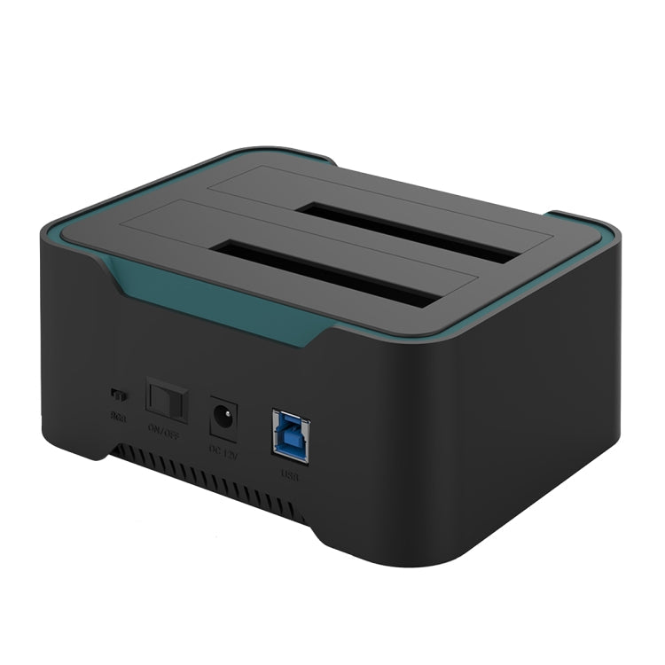 Lisslune | Onten UHD6 Dual Bay External Hard Drive Docking Station Expansion Base