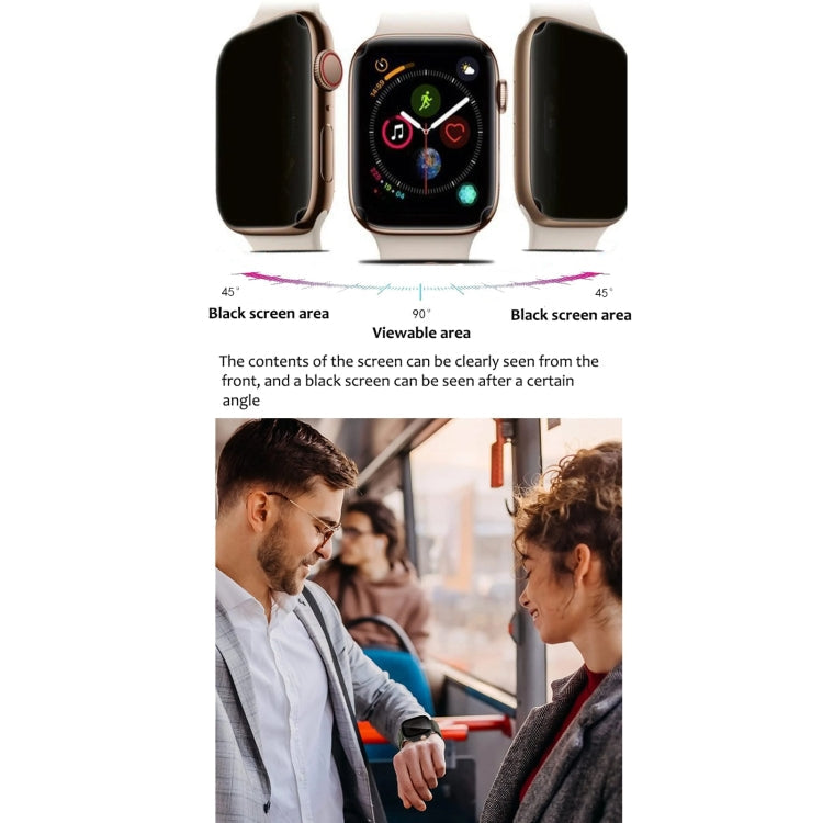 Lisslune | For Apple Watch 9 / 8 / 7 45mm Anti-Spy Screen Protector