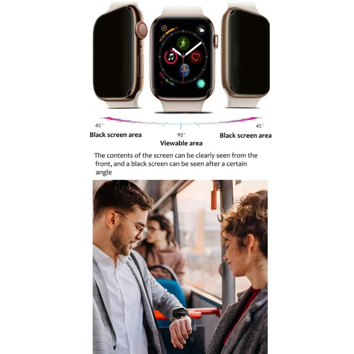 Lisslune | For Apple Watch 9 / 8 / 7 41mm Anti-Spy Screen Protector